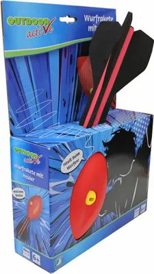 Obrázek produktu pro Outdoor aktivní vrhací raketa s houkačkou, délka 30 cm