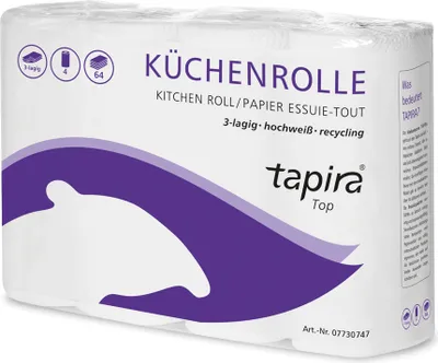 Obrázok produktu pre tapira Küchenrolle 177061 3lagig 64Blatt 4St