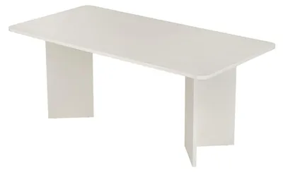 Image de CALICOSY - Table à manger avec plateau rectangulaire L180 cm - LORAN