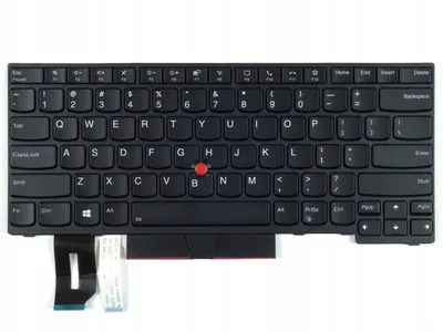Produktbild von Tradebit - Tastatur für Lenovo ThinkPad | Englisch US QWERTY INT | Volle Kompatibilität | Hochwertige Materialien | Modelle: T14 Gen 1 P14s Gen 1 Gen 2