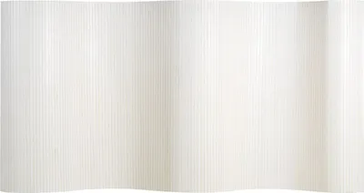 Image de Paravent Séparateur de Pièce Cloison en Bambou Blanc Ècran de Confidentialité