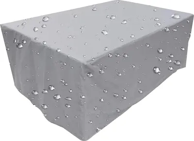 Produktbild von Gartentischabdeckung, 210D Oxford-Gewebe, wasserdichte Schutzhülle – wasserdichte Plane, UV-beständig, regendicht, staubdicht, für Tisch, Sofa, Liege, Stühle (210 x 110 x 70 cm) – TREETALK