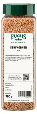 Image de Fuchs Professional Graines de moutarde entières pour mariner 700g