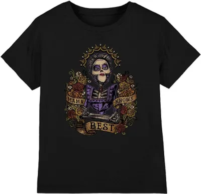 Produktbild von Coco - "Mama Knows Best" T-Shirt für Kinder TV4292 (116) (Schwarz)