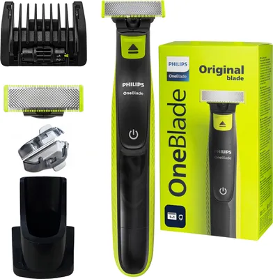 Image de Philips OneBlade Rasoir QP2724/20 avec support Tondeuse à barbe