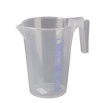 Produktbild von STUBAI Meßbecher Kunststoff öl- und säurebeständig . 1 L, 101420