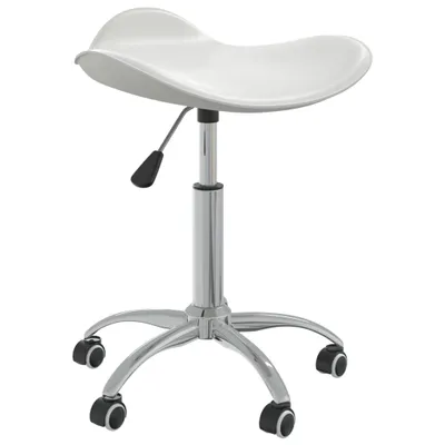 Zdjęcie produktu dla VidaXL 3088555, Bawełna, Sztuczna skóra, Poliester, Stal, Biały, 110 kg, 1 szt.
