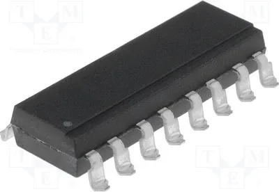 Zdjęcie produktu dla 1 x Optoizolator Uce: 35V ISP847XSM. Optoizolator - wyjście SMD. Kanały: 4