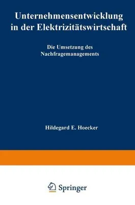 Obrázek produktu pro Unternehmensentwicklung in der Elektrizitätswirtschaft
