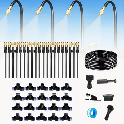 Immagine prodotto di Sistema di irrigazione per giardino a 360°, set da 65,6 piedi