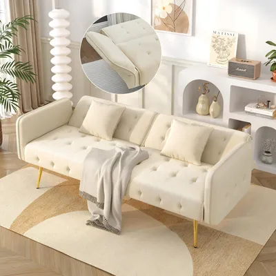 Zdjęcie produktu dla Dwuosobowa, wielofunkcyjna sofa z możliwością rozkładania na łóżko