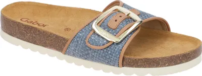 Produktbild von Gabor 83.031 Damenschuhe - bequeme Pantoletten blau Freizeit NEU