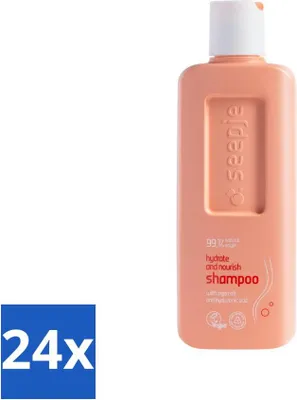 Image de Seepje - Hydrate & Nourish Shampoo - Hydratation intense pour des cheveux sains - 300 ml - Pack avantage - 24 pièces