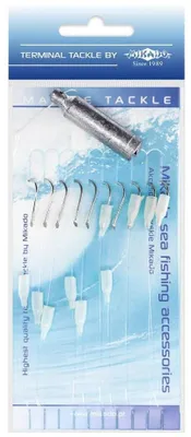 Produktbild von Mikado Sea Fishing Set 0.350 Mm Vorfachschnüre Durchsichtig 6 Durchsichtig 6