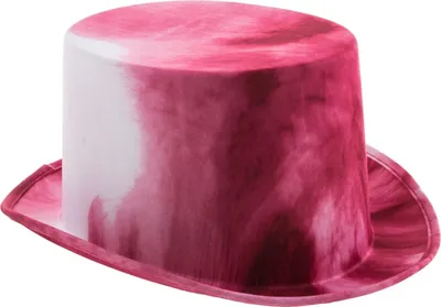 Obrázek produktu pro Krvavý klobouk Halloween doplněk pro dospělé červený a bílý
