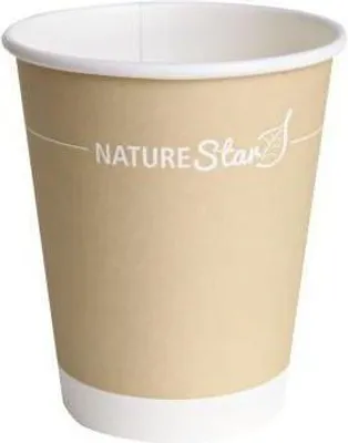 Obrázok produktu pre NATUREStar 403063 Ekologická šálka na kávu Iba papier 150 ml / 6 oz ø 80 mm kartón jednostenný bez povrchovej úpravy