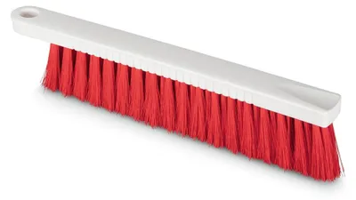 Produktbild von Nölle Profi Brush HACCP Mehlbesen rot, 30 cm, weiche Borsten 0,25 mm | 1 Stück