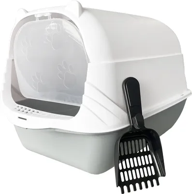 Immagine prodotto di Toilette per gatti con filtro e porta 50 x 37 x 34 cm CAT101