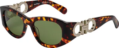 Image de Lunettes de soleil femme Ferragamo SF1082S 219 DARK TORTOISE 53/19/120
