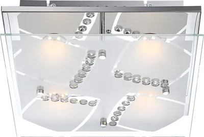 Produktbild von Globo Deckenleuchte Dl Chrom, 4Xled 41713-4