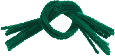 Produktbild von VBS Chenilledraht, 50 cm, 10 Stück Grün