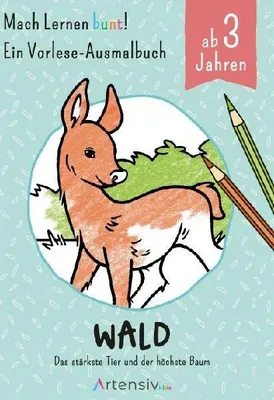 Produktbild von Wald - Ein Vorlese-Malbuch für Kinder ab 3 Jahren
