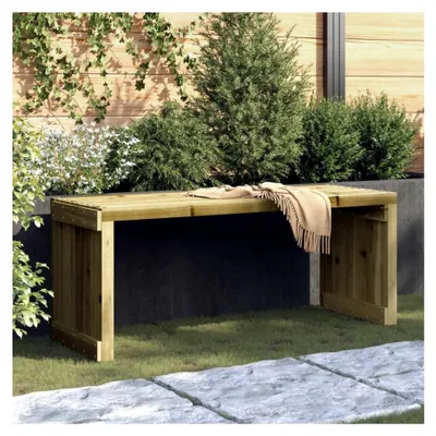 Produktbild von Sitzgelegenheit für den Außenbereich, Gartenbank, ausziehbar, 212,5 x 40,5 x 45 cm, imprägniertes Kiefernholz