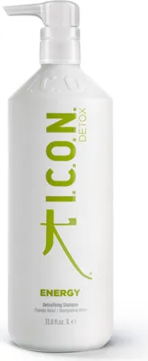 Produktbild von I.C.O.N Energy, 1000 ml, Shampoo, Professionell, Frauen, Alle Haare, Farbschutz, Klärend