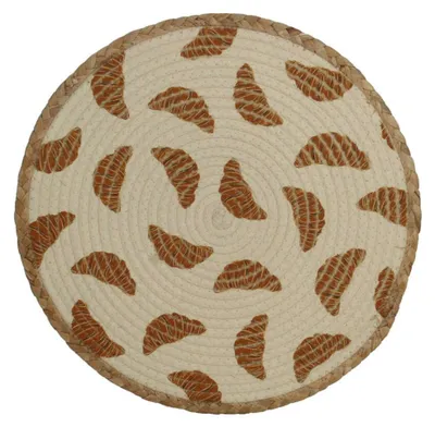 Produktbild von Tischset Natur - Croissants ⌀ 38 cm