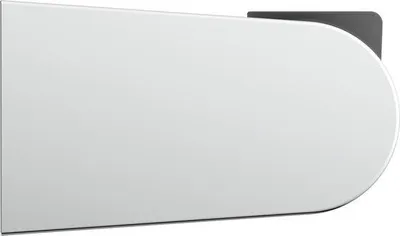 Produktbild von Verstellbare Wandhalterung für Handbrause, 69 x 62 x 120 mm, Chrom