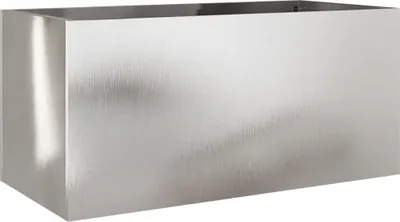 Produktbild von vidaXL Pflanzkübel Silbern 62x30x29 cm Edelstahl