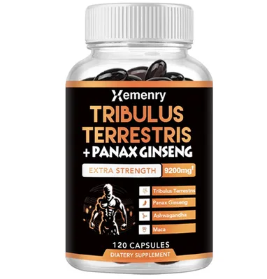 Image de Tribulus Terrestris + Panax Ginseng - Stimulant de testostérone, énergie et endurance