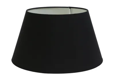 Produktbild von Light & Living Lampenschirm drum 25-18-14 cm POLYBaumwolle schwarz