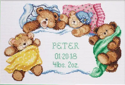 Obrázok produktu pre Balenie výšiviek krížom-krážom "Nap", počítaný vzor, 23x36cm