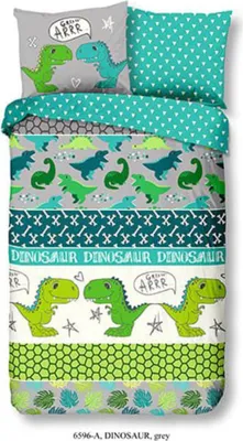 Immagine prodotto di Set di biancheria da letto per bambini Good Morning Dinosaur 140 x 200/220 cm