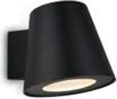 Obrázek produktu pro Venkovní nástěnné svítidlo BRILONER NEAPEL LED, ochrana proti stříkající vodě IP44, neutrální bílé světlo, černá barva, 9,5 x 11 x 14 cm