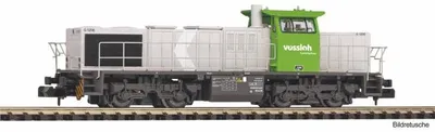Image de Locomotive diesel Piko N BR G1206 Vossloh Leasing VI + DSS 8 pôles 40487