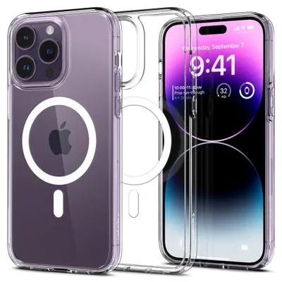 Immagine prodotto di [Spigen Ultra Hybrid MagSafe Custodia per Apple iPhone 14 Pro Bianco