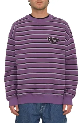 Produktbild von Volcom Reyah Herren gestreiftes Kapuzensweatshirt M
