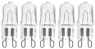 Produktbild von Modee G9 Halogen-Kapsellampe 42W 630lm 2700K warmweiß 5 Stück dimmbar