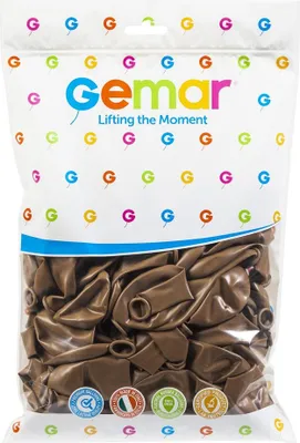 Image de Ballons pastel café, G90, 10", 100 pcs.