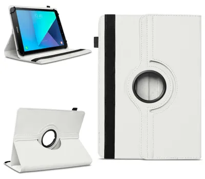 Produktbild von Schutzhülle kompatibel für Samsung Galaxy Tab 4 / 3 10.1 Tablet Hülle Case CoverFarben:Weiss