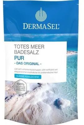 Produktbild von DERMASEL Totes Meer Badesalz Pur