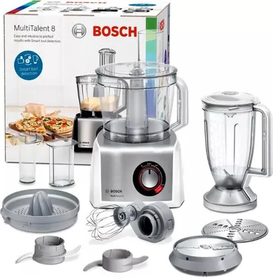 Zdjęcie produktu dla 3,9 l, 1250 W, biały, wielofunkcyjny robot kuchenny Bosch B1EMC812S8