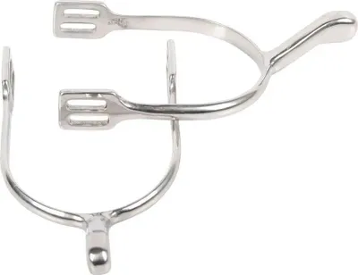 Produktbild von Harry´s Horse Edelstahl Schwanenhalssporen Für Damen Silber 40 Silber 40