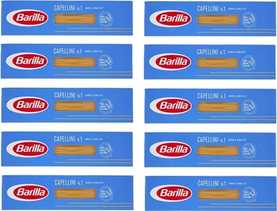 Produktbild von 10x Pasta Barilla Capellini Nr. 1 italienisch Nudeln 500 g pack spaghetti