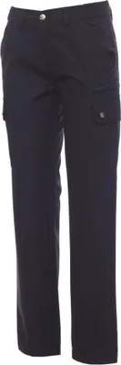 Produktbild von Damen Sommer Hose Stretch "FOREST/SUMMER LADY" - Payper Marineblau XL