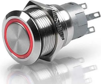 Produktbild von Hella Marine Edelstahl Led-schalter 24v Silber Silber One Size