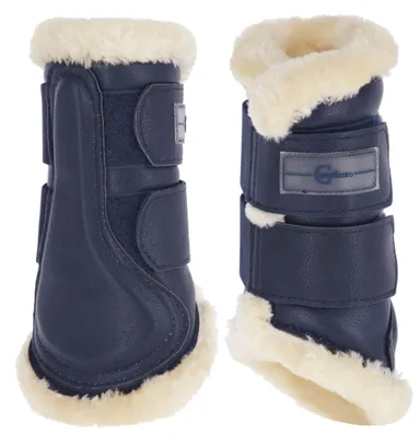 Produktbild von Covalliero Softgamaschen Pelisa Fellgamaschen Navy Pony (S)