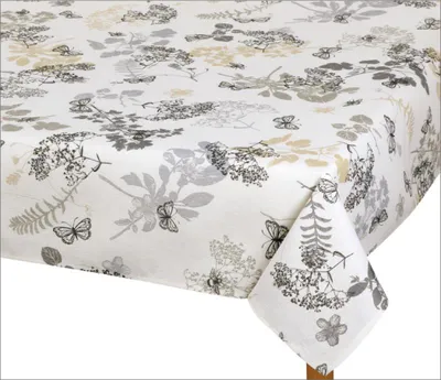 Obrázek produktu pro Ubrus EMA - 140x180 cm - Šedá,Béžová
